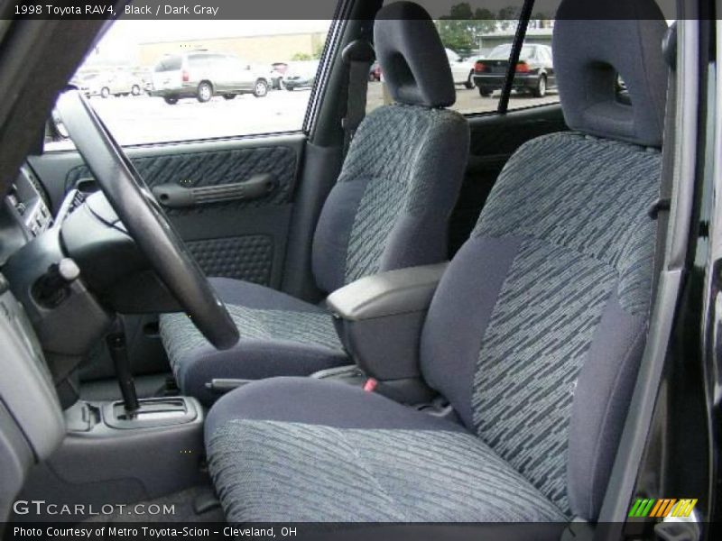 Black / Dark Gray 1998 Toyota RAV4