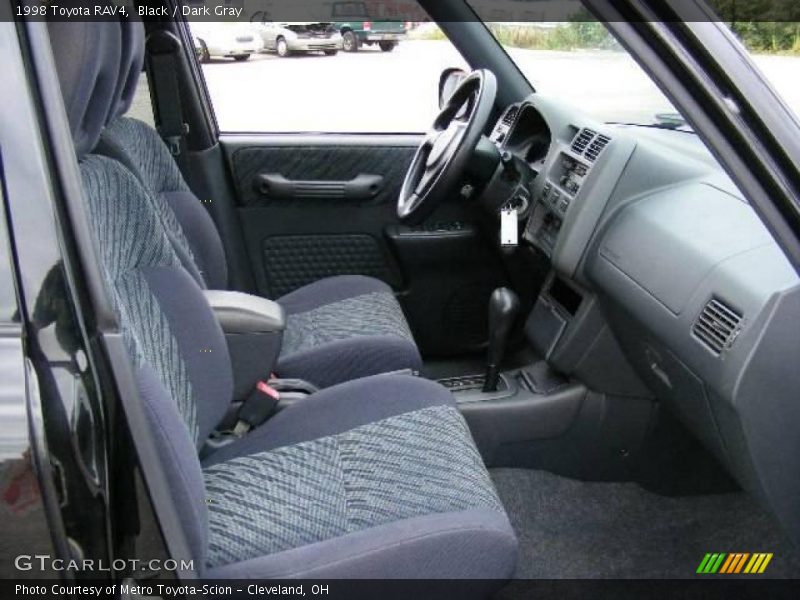 Black / Dark Gray 1998 Toyota RAV4