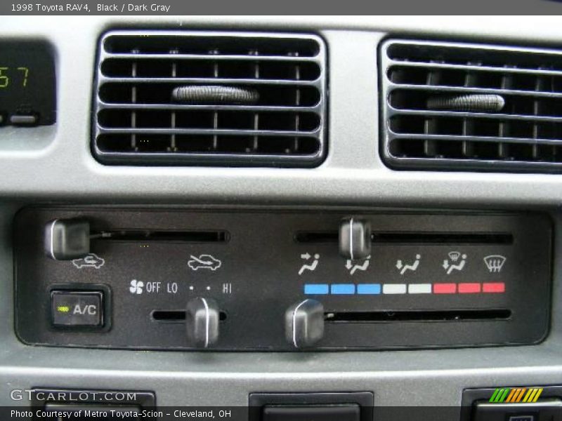 Black / Dark Gray 1998 Toyota RAV4