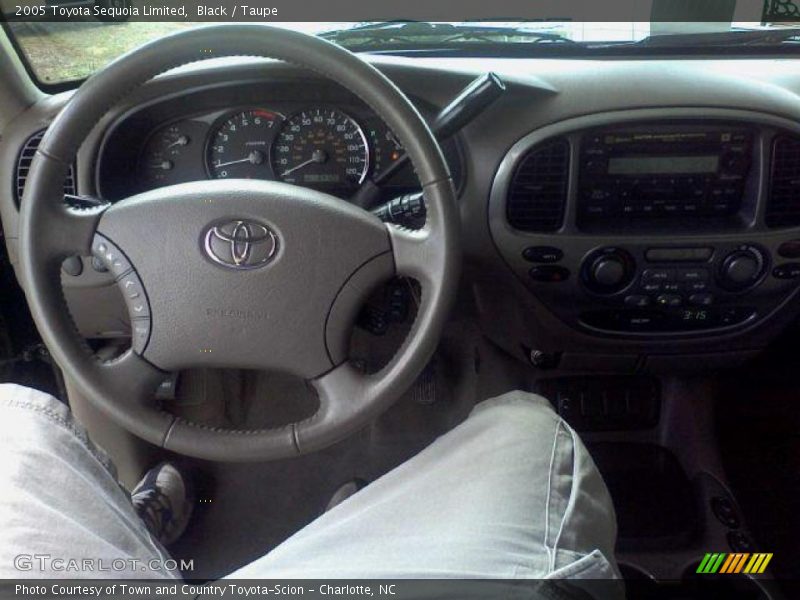Black / Taupe 2005 Toyota Sequoia Limited