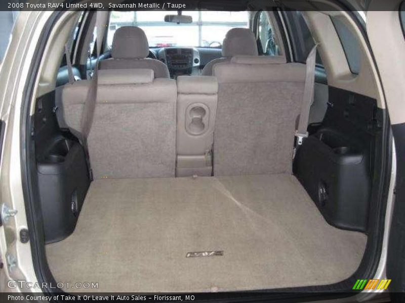 Savannah Metallic / Taupe 2008 Toyota RAV4 Limited 4WD