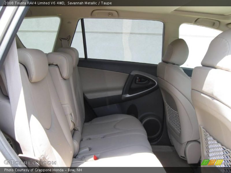 Savannah Metallic / Taupe 2008 Toyota RAV4 Limited V6 4WD