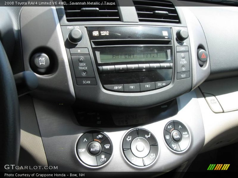 Savannah Metallic / Taupe 2008 Toyota RAV4 Limited V6 4WD