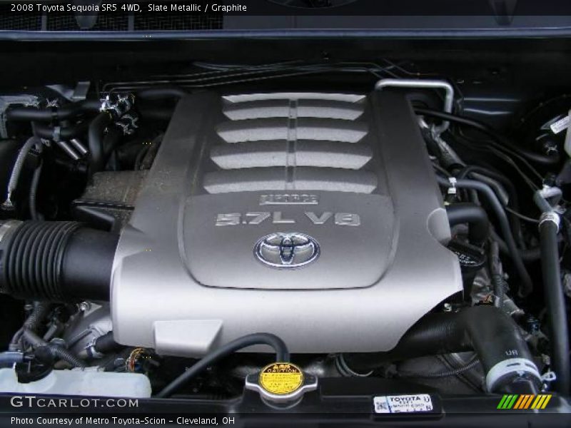 Slate Metallic / Graphite 2008 Toyota Sequoia SR5 4WD