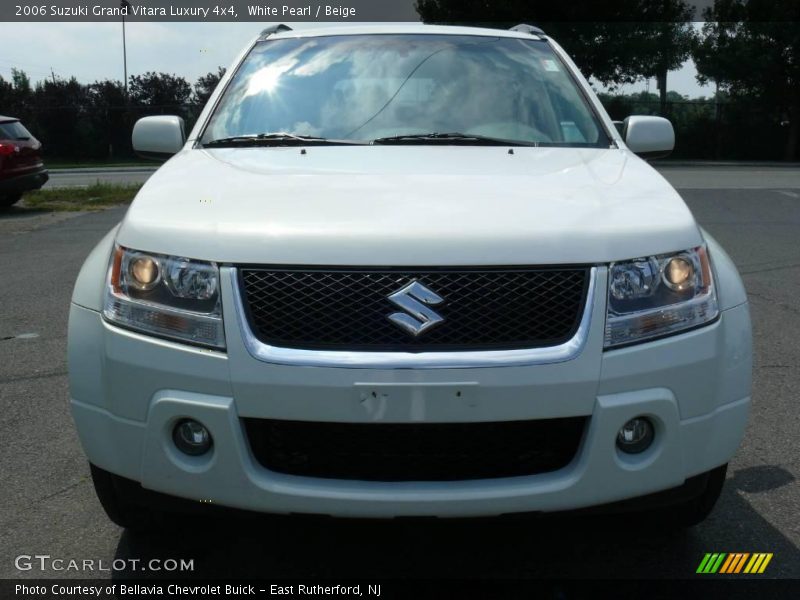 White Pearl / Beige 2006 Suzuki Grand Vitara Luxury 4x4