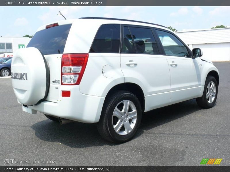 White Pearl / Beige 2006 Suzuki Grand Vitara Luxury 4x4