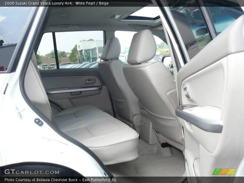 White Pearl / Beige 2006 Suzuki Grand Vitara Luxury 4x4