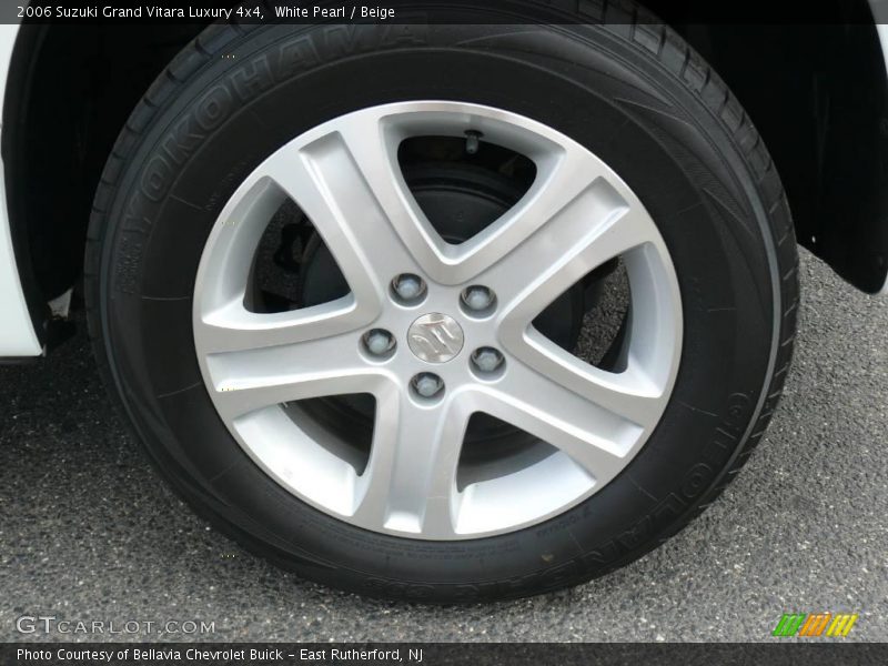 White Pearl / Beige 2006 Suzuki Grand Vitara Luxury 4x4
