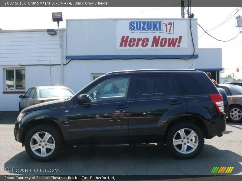 Black Onyx / Beige 2007 Suzuki Grand Vitara Luxury 4x4