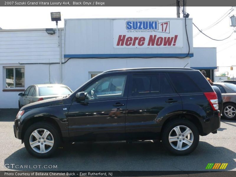 Black Onyx / Beige 2007 Suzuki Grand Vitara Luxury 4x4