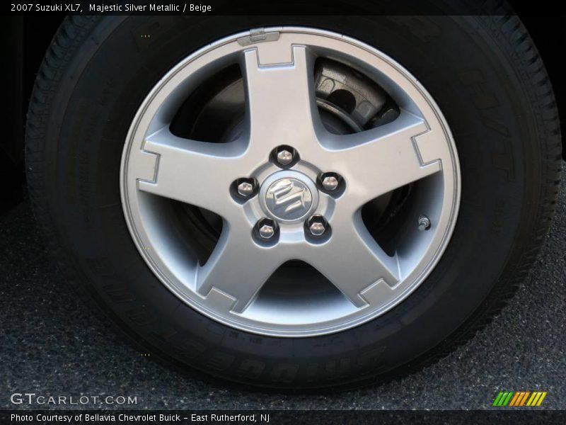 Majestic Silver Metallic / Beige 2007 Suzuki XL7