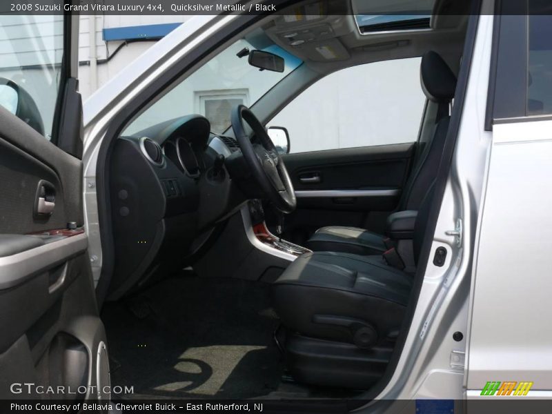 Quicksilver Metallic / Black 2008 Suzuki Grand Vitara Luxury 4x4