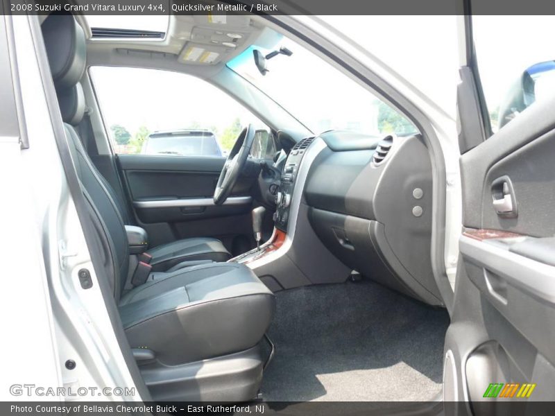 Quicksilver Metallic / Black 2008 Suzuki Grand Vitara Luxury 4x4