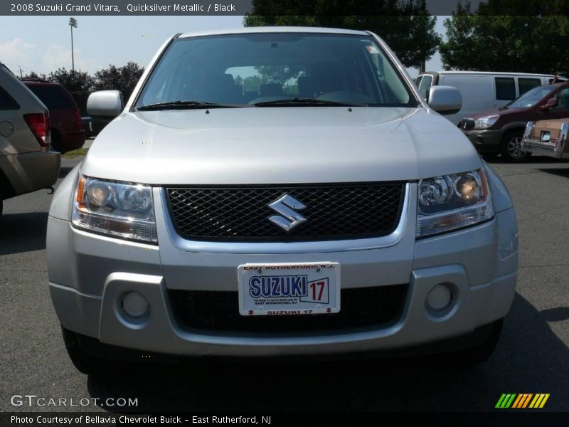 Quicksilver Metallic / Black 2008 Suzuki Grand Vitara