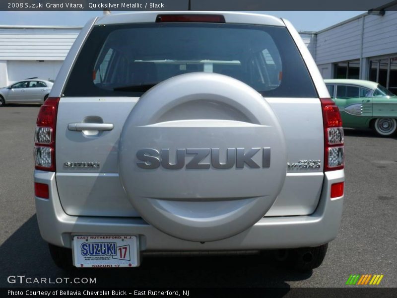 Quicksilver Metallic / Black 2008 Suzuki Grand Vitara