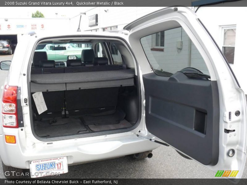 Quicksilver Metallic / Black 2008 Suzuki Grand Vitara Luxury 4x4