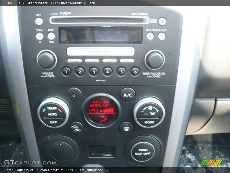 Quicksilver Metallic / Black 2008 Suzuki Grand Vitara
