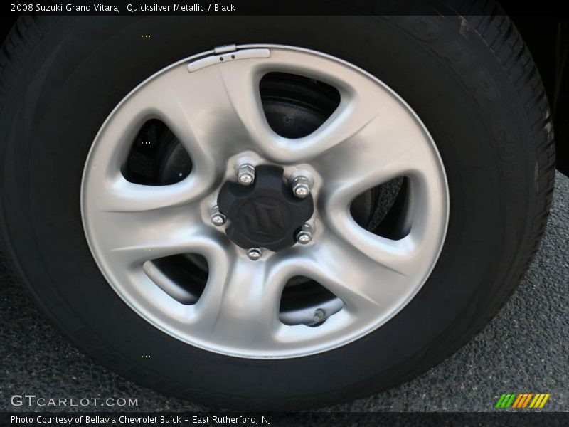 Quicksilver Metallic / Black 2008 Suzuki Grand Vitara