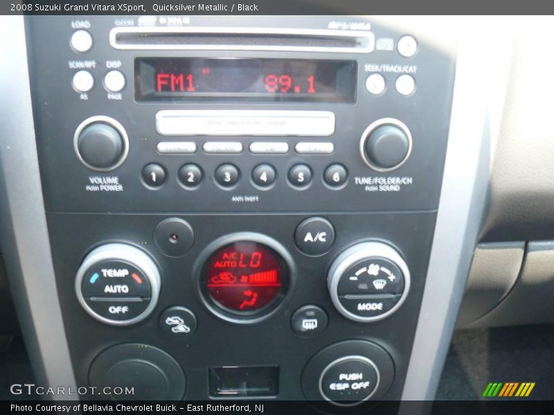 Quicksilver Metallic / Black 2008 Suzuki Grand Vitara XSport