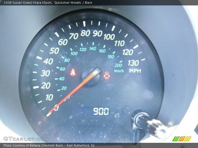 Quicksilver Metallic / Black 2008 Suzuki Grand Vitara XSport
