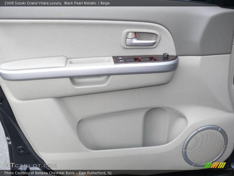 Black Pearl Metallic / Beige 2008 Suzuki Grand Vitara Luxury