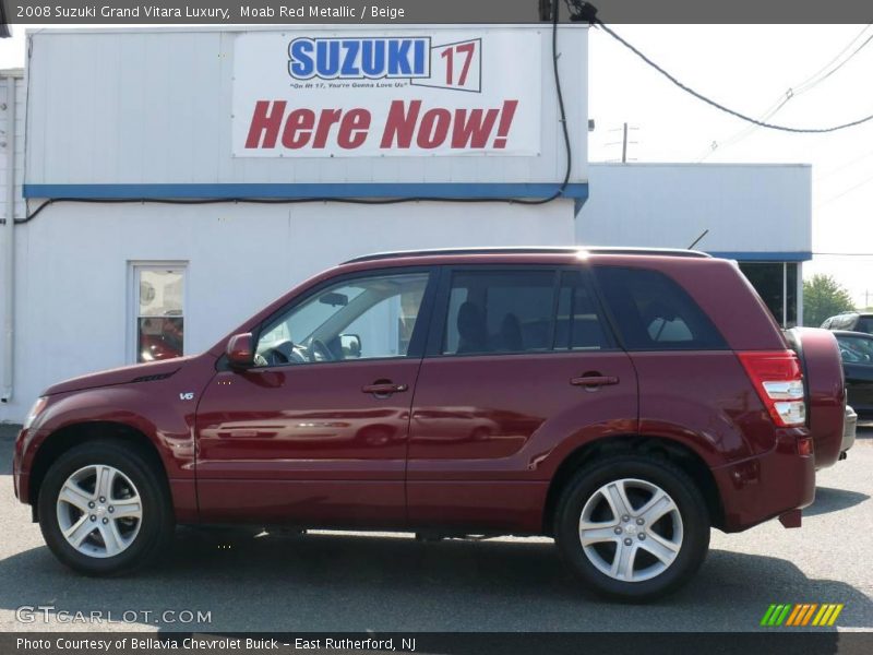 Moab Red Metallic / Beige 2008 Suzuki Grand Vitara Luxury