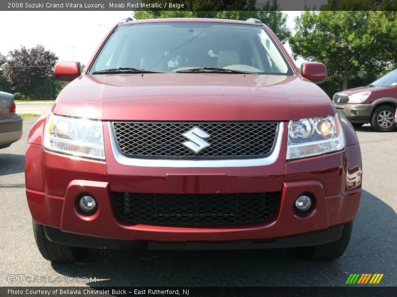 Moab Red Metallic / Beige 2008 Suzuki Grand Vitara Luxury