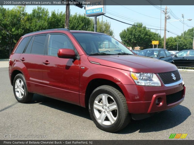 Moab Red Metallic / Beige 2008 Suzuki Grand Vitara Luxury
