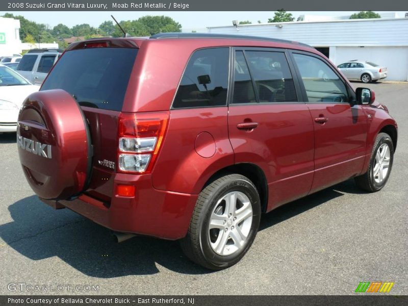 Moab Red Metallic / Beige 2008 Suzuki Grand Vitara Luxury