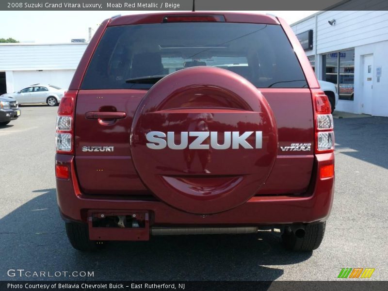 Moab Red Metallic / Beige 2008 Suzuki Grand Vitara Luxury