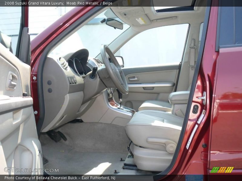 Moab Red Metallic / Beige 2008 Suzuki Grand Vitara Luxury
