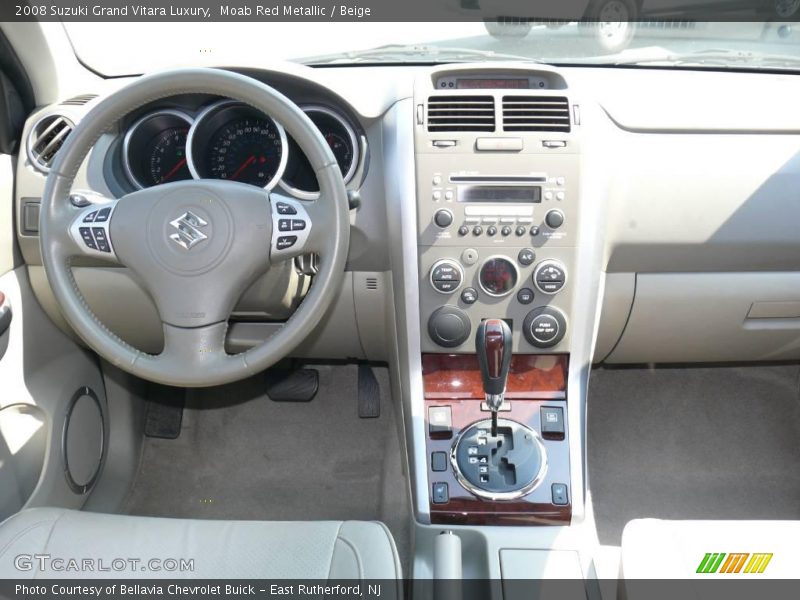 Moab Red Metallic / Beige 2008 Suzuki Grand Vitara Luxury