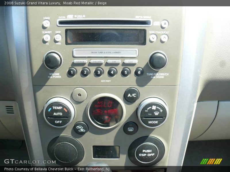 Moab Red Metallic / Beige 2008 Suzuki Grand Vitara Luxury
