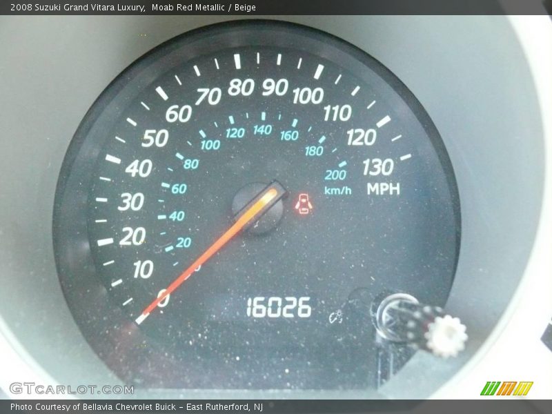 Moab Red Metallic / Beige 2008 Suzuki Grand Vitara Luxury