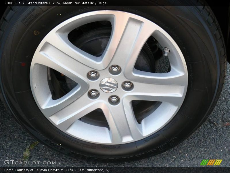 Moab Red Metallic / Beige 2008 Suzuki Grand Vitara Luxury