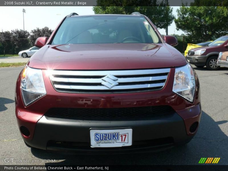 Cranberry Red Metallic / Beige 2008 Suzuki XL7