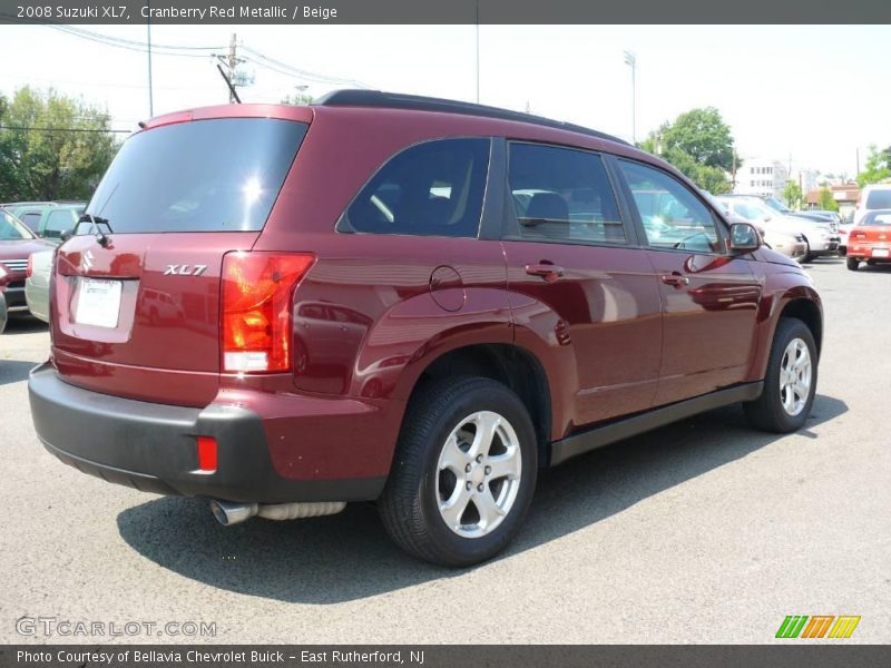 Cranberry Red Metallic / Beige 2008 Suzuki XL7