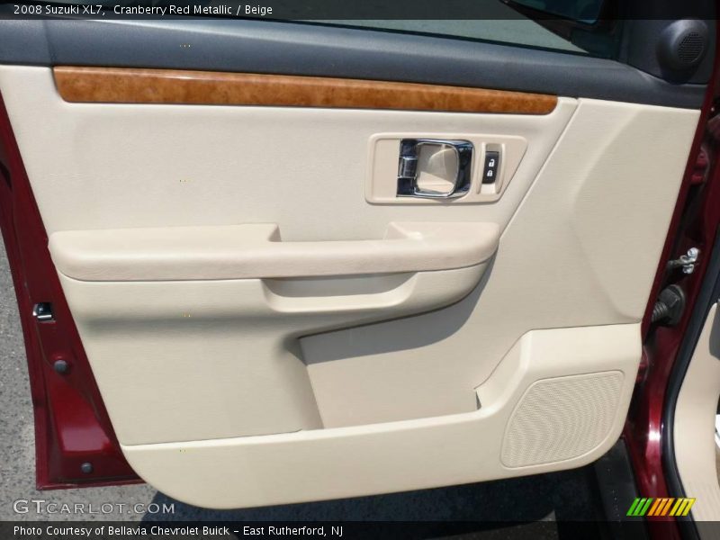 Cranberry Red Metallic / Beige 2008 Suzuki XL7