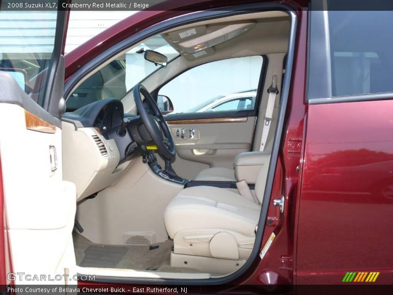 Cranberry Red Metallic / Beige 2008 Suzuki XL7