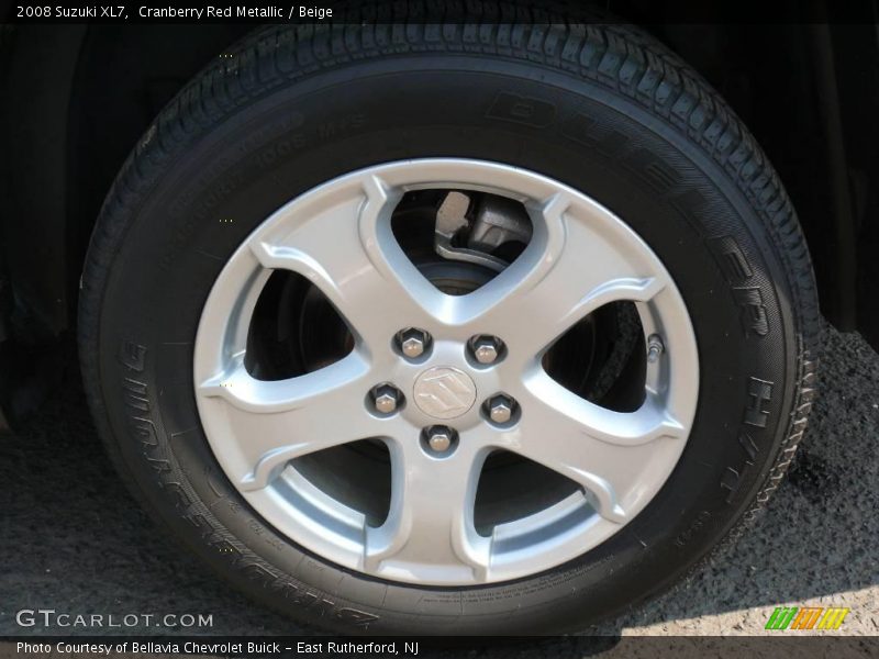 Cranberry Red Metallic / Beige 2008 Suzuki XL7