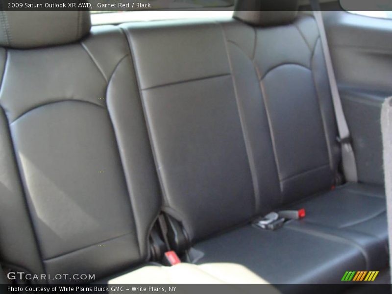 Garnet Red / Black 2009 Saturn Outlook XR AWD