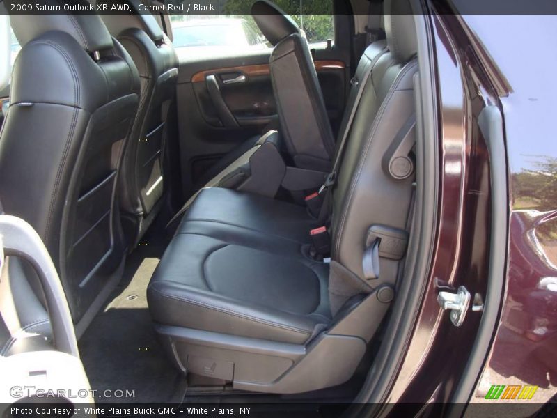 Garnet Red / Black 2009 Saturn Outlook XR AWD