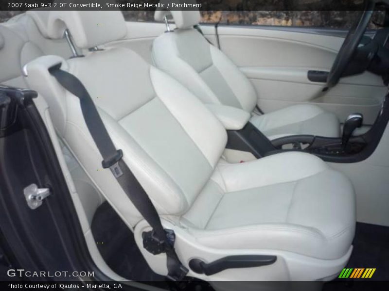 Smoke Beige Metallic / Parchment 2007 Saab 9-3 2.0T Convertible
