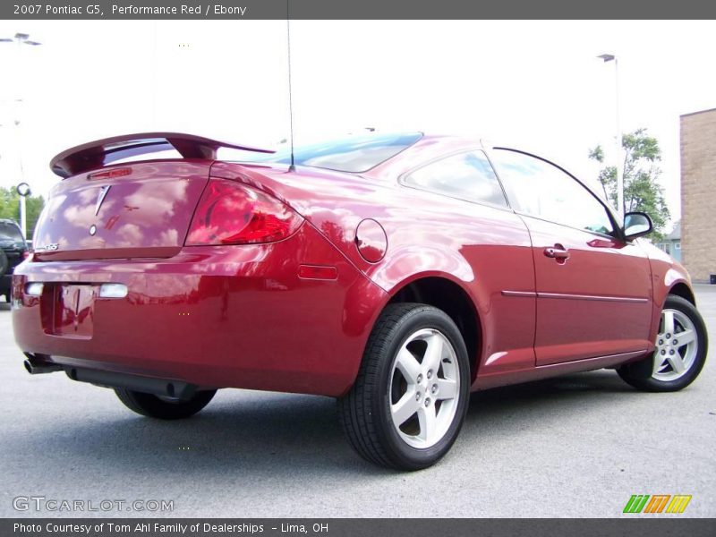 Performance Red / Ebony 2007 Pontiac G5