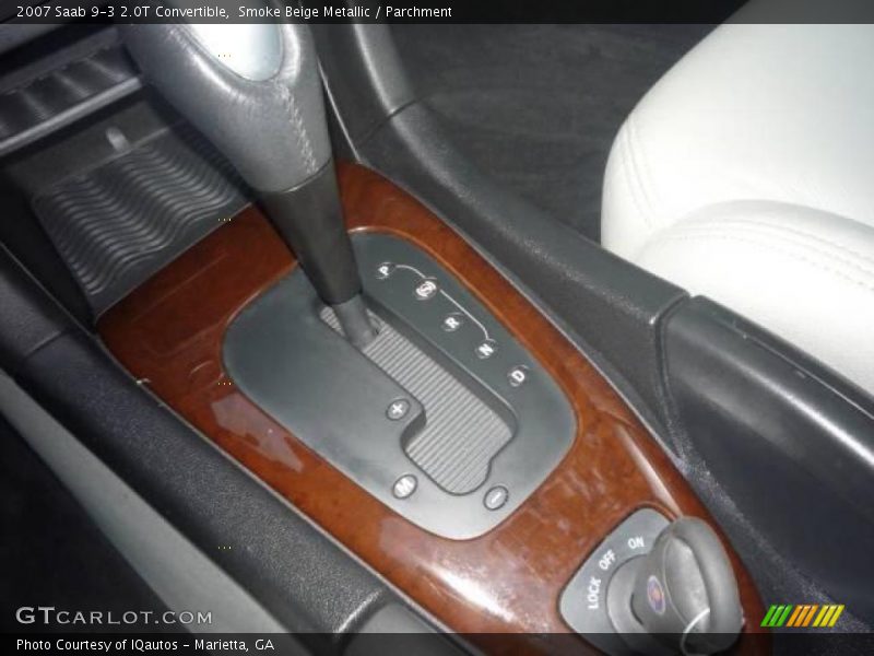 Smoke Beige Metallic / Parchment 2007 Saab 9-3 2.0T Convertible