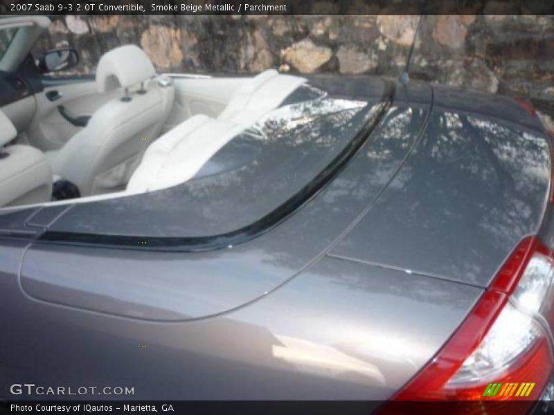 Smoke Beige Metallic / Parchment 2007 Saab 9-3 2.0T Convertible