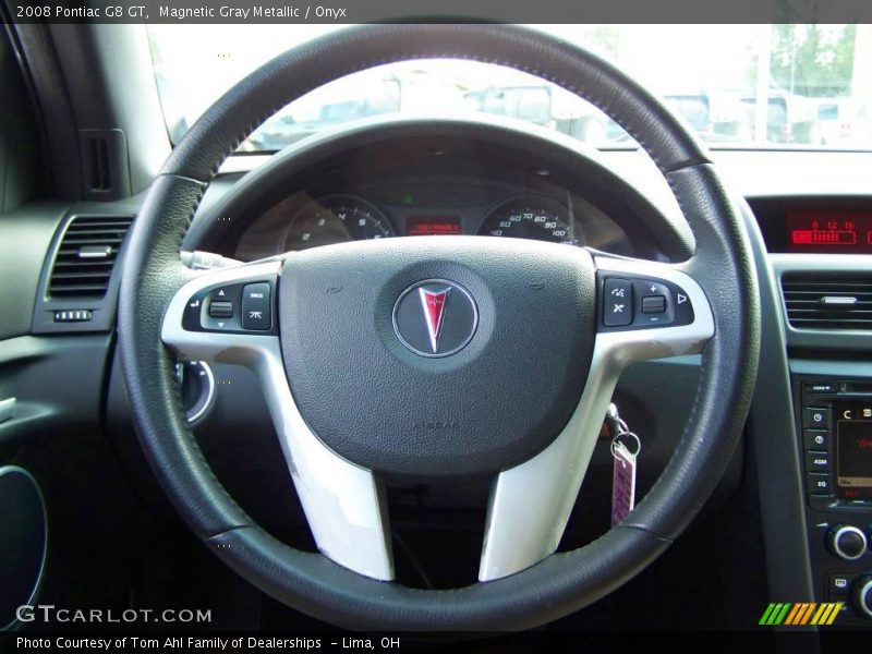 Magnetic Gray Metallic / Onyx 2008 Pontiac G8 GT