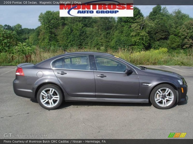 Magnetic Gray Metallic / Onyx 2009 Pontiac G8 Sedan