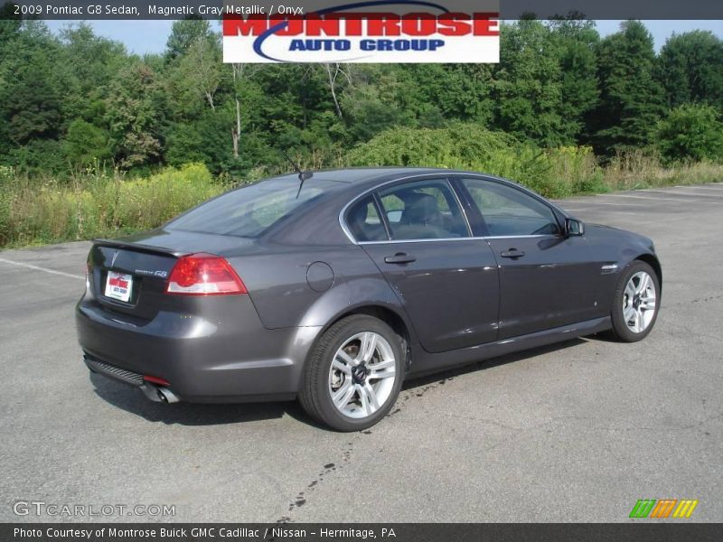 Magnetic Gray Metallic / Onyx 2009 Pontiac G8 Sedan