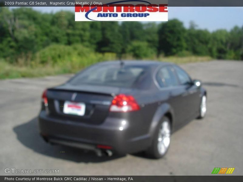 Magnetic Gray Metallic / Onyx 2009 Pontiac G8 Sedan